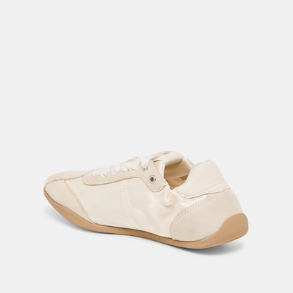 Dolce Vita SHOES | Dakoda Off White Satin Sneakers