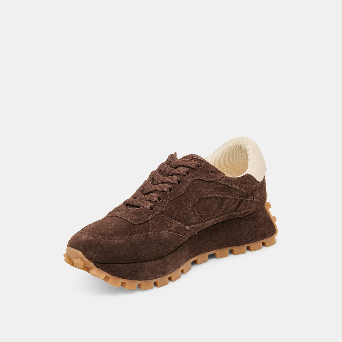 Dolce Vita SHOES | Tricia Dk Brown Suede Sneakers