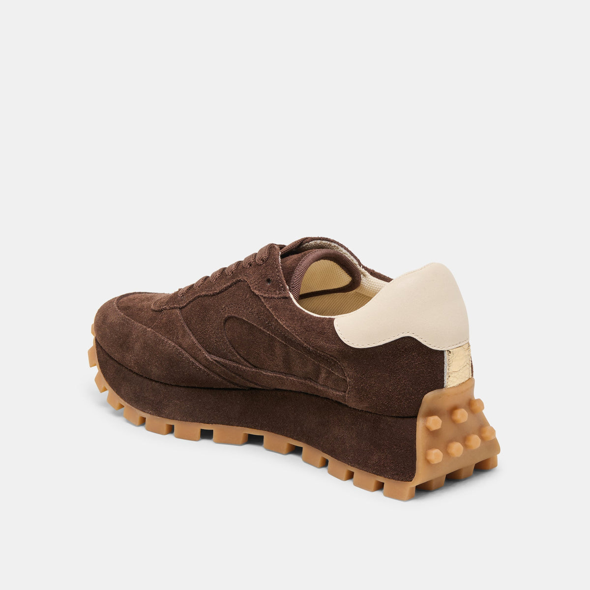 Dolce Vita SHOES | Tricia Dk Brown Suede Sneakers