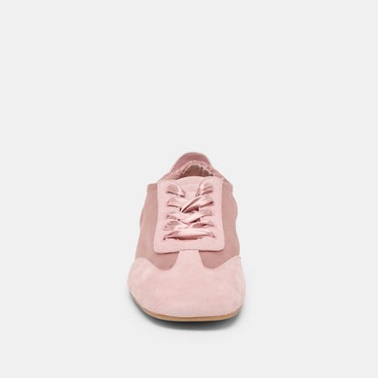 Dolce Vita SHOES | Itzy Pink Satin Sneakers