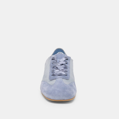 Dolce Vita SHOES | Itzy Periwinkle Satin Sneakers