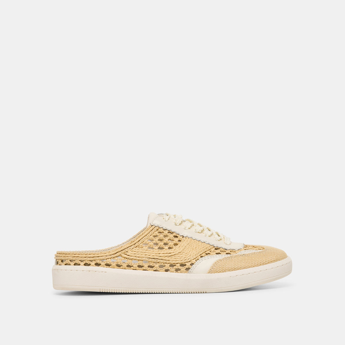 Dolce Vita SHOES | NOTICE SLIDE WOVEN SNEAKERS LT NATURAL WOVEN RAFFIA
 – Dolce Vita