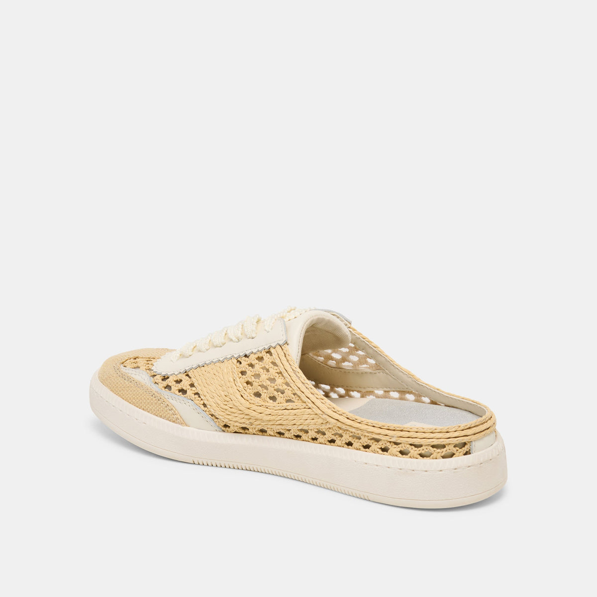 Dolce Vita SHOES | NOTICE SLIDE WOVEN SNEAKERS LT NATURAL WOVEN RAFFIA
 – Dolce Vita