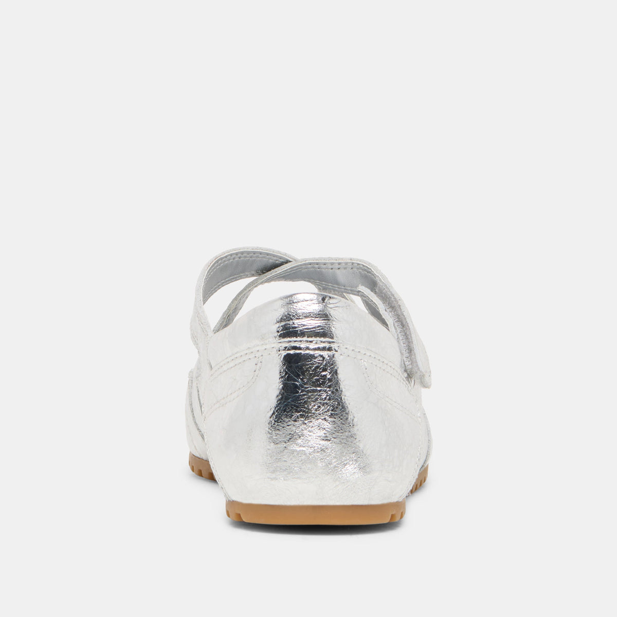 Dolce Vita SHOES | YONO Silver Distressed Leather Ballet Sneaker Flats