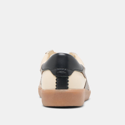 Dolce Vita SHOES | Merit White Grey Leather Sneakers
