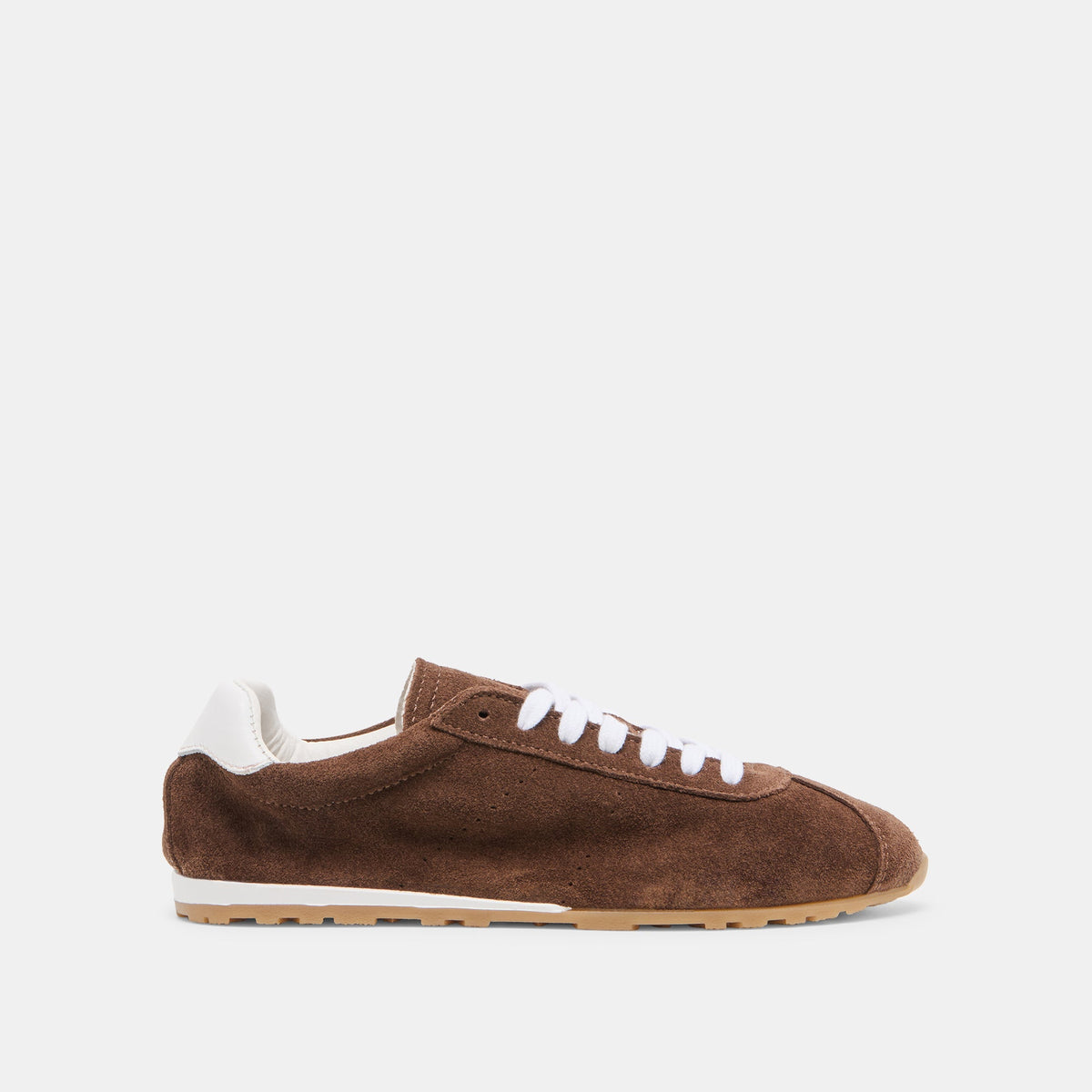 Dolce Vita SHOES | Serina Dk Brown Suede Sneakers