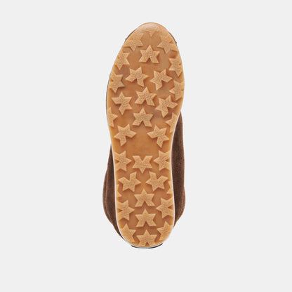 Dolce Vita SHOES | Serina Dk Brown Suede Sneakers