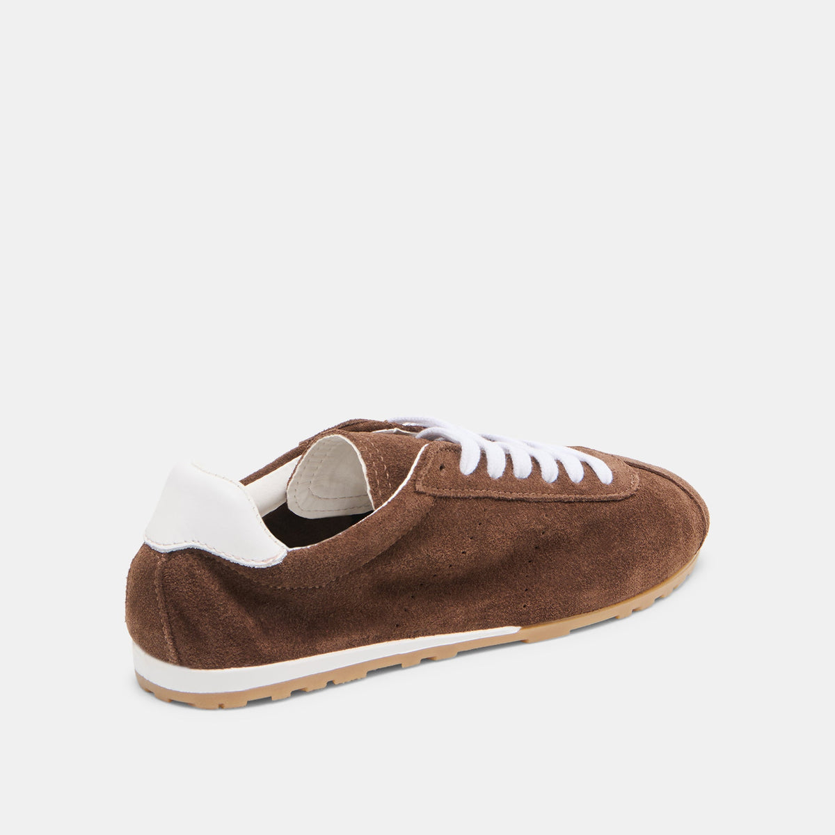 Dolce Vita SHOES | Serina Dk Brown Suede Sneakers