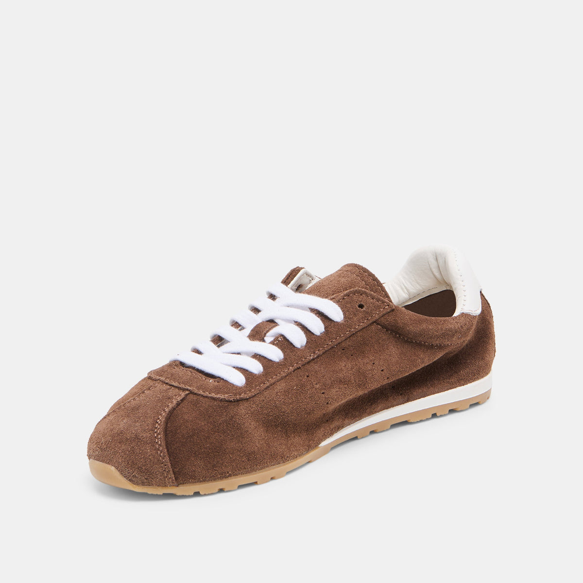Dolce Vita SHOES | Serina Dk Brown Suede Sneakers