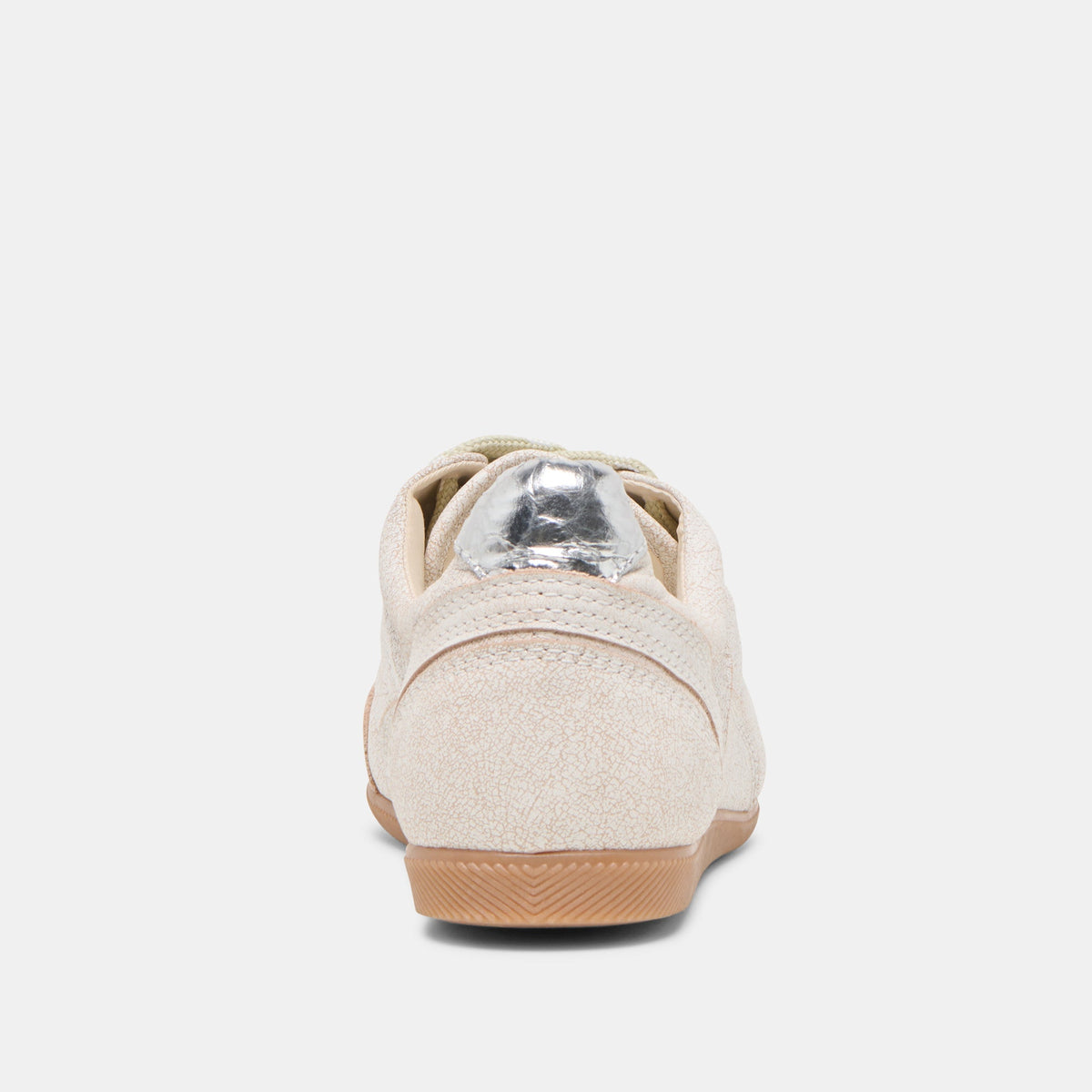 Dolce Vita SHOES | Laini Off White Crackled Leather Sneakers