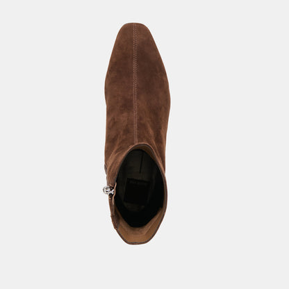 Dolce Vita SHOES | Tarine Dk Brown Nubuck Booties