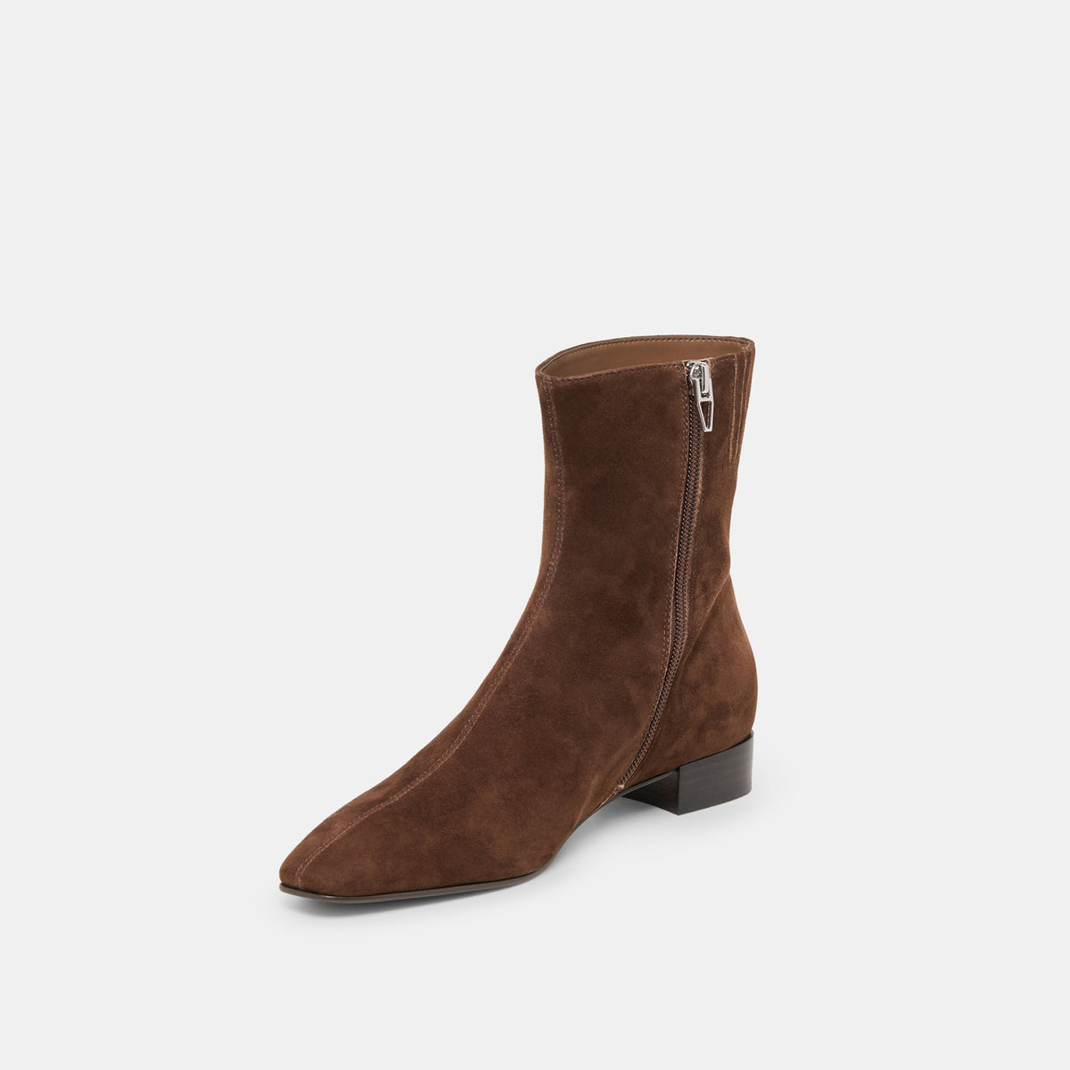 Dolce Vita SHOES | Tarine Dk Brown Nubuck Booties