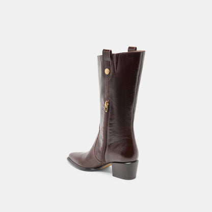 Dolce Vita SHOES | Vern Chocolate Leather Boots
