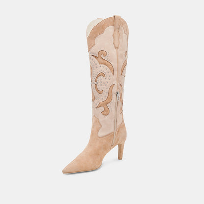 Dolce Vita SHOES | FINLEY STUD BOOTS CAMEL SUEDE
 – Dolce Vita