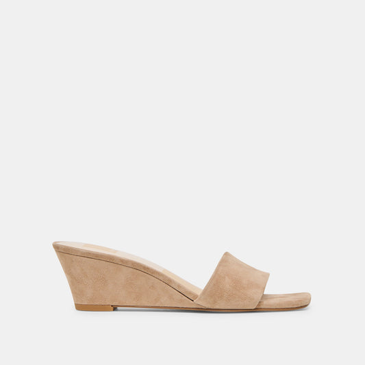 Dolce Vita SHOES | Qaily Camel Suede Wedges