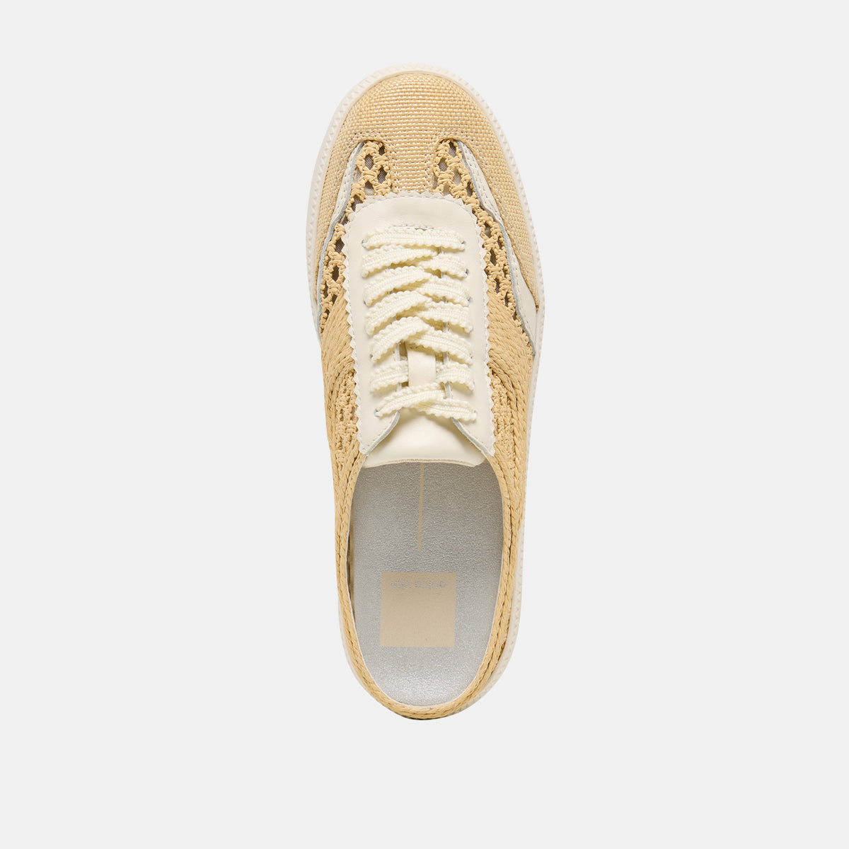 Dolce Vita SHOES | NOTICE SLIDE WOVEN SNEAKERS LT NATURAL WOVEN RAFFIA
 – Dolce Vita