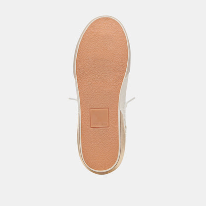 Dolce Vita SHOES | ZINA SNEAKERS BONE GOLD WOVEN
 – Dolce Vita