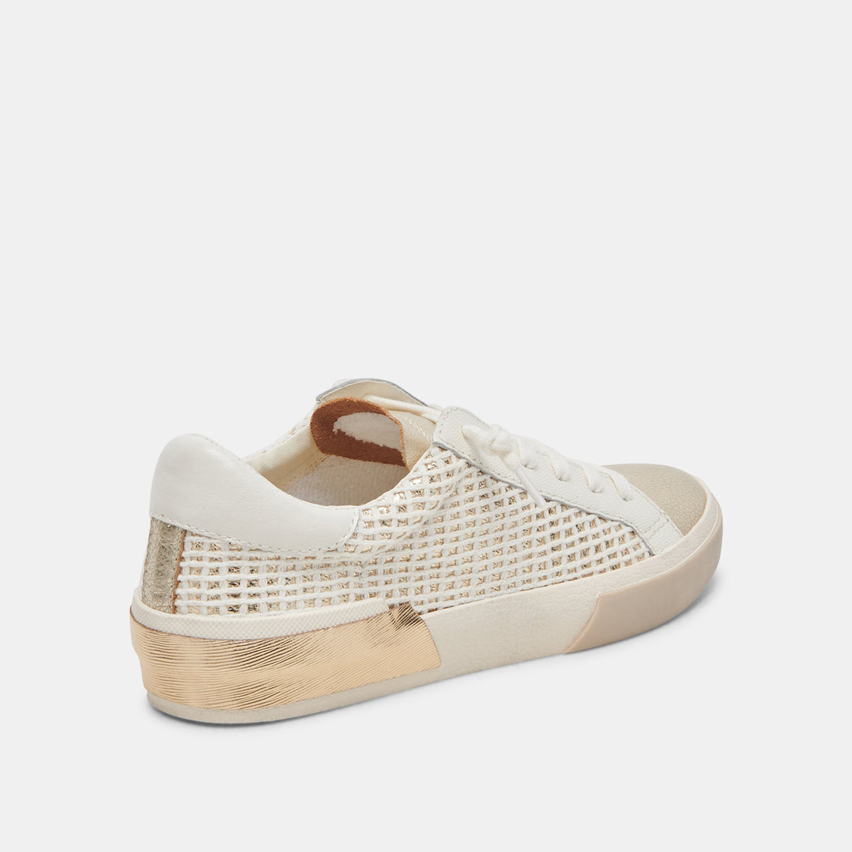 Dolce Vita SHOES | ZINA SNEAKERS BONE GOLD WOVEN
 – Dolce Vita