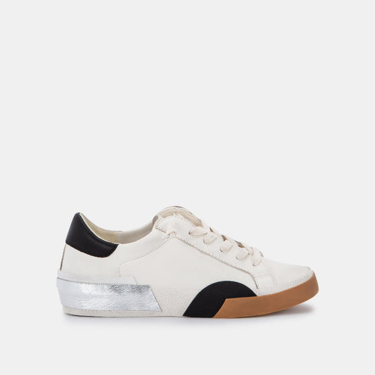 Dolce Vita SHOES | ZINA SNEAKERS WHITE BLACK LEATHER
 – Dolce Vita