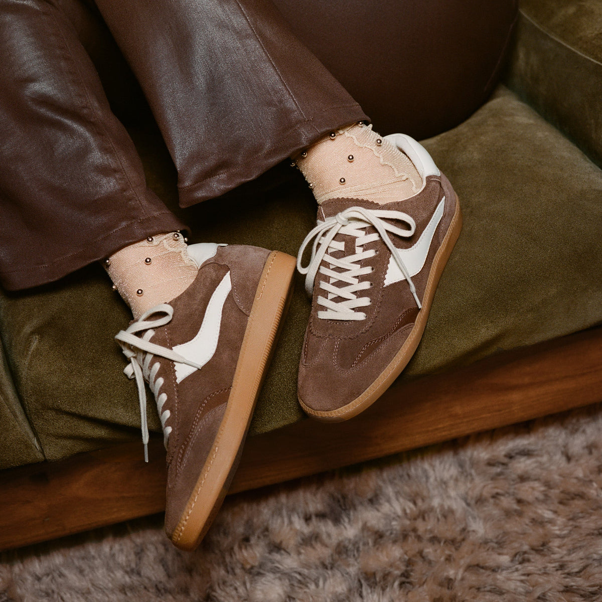 Dolce Vita SHOES | NOTICE SNEAKERS DK BROWN SUEDE
 – Dolce Vita