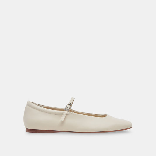 Dolce Vita SHOES | Reyes Ivory Leather Ballet Flats