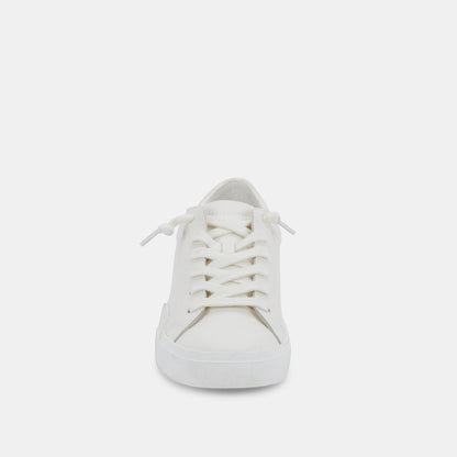 Dolce Vita SHOES | Zina 306 Sneakers White Recycled Leather | White Leather Sneakers
 – Dolce Vita