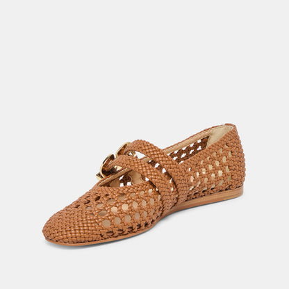 Dolce Vita SHOES | Baylee Saddle Woven Stella Ballet Flats