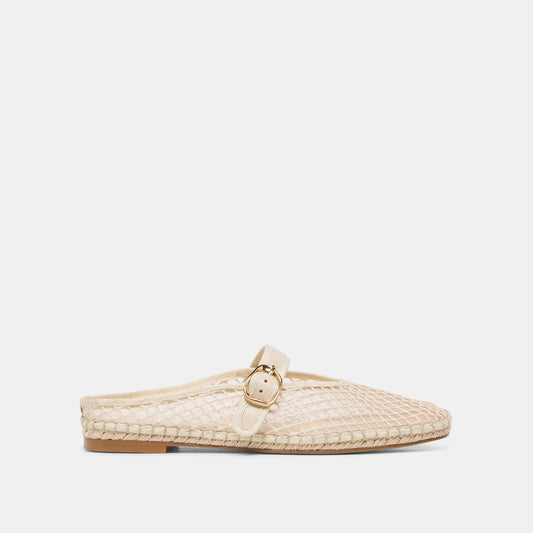 Dolce Vita SHOES | Milie Ecru Woven Mesh Flats