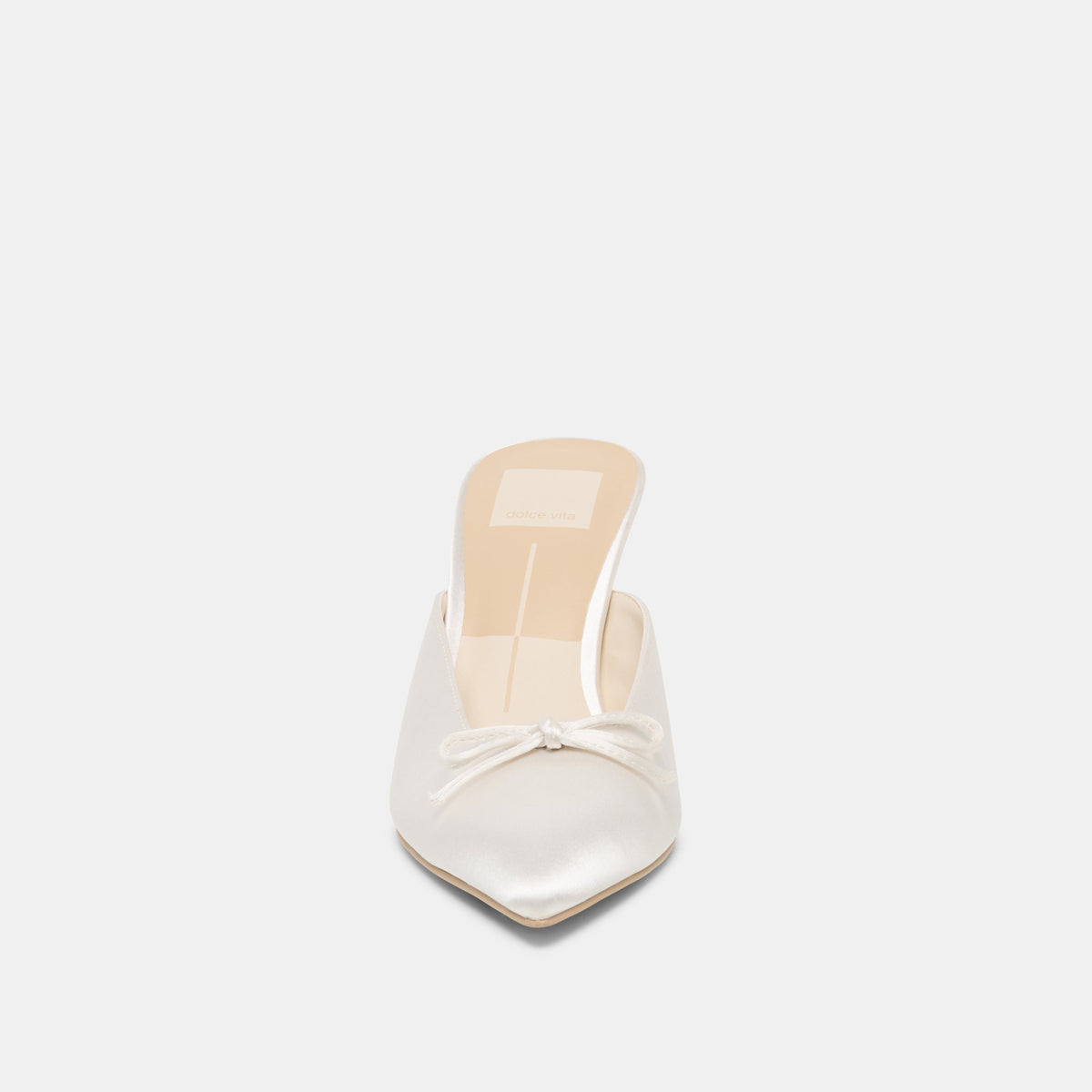 Dolce Vita SHOES | Cleo High Off White Satin Heels