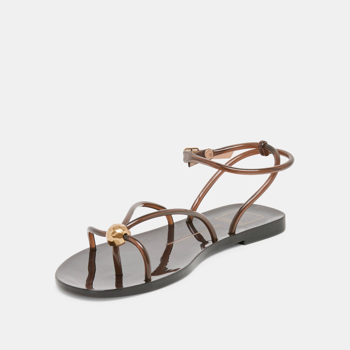 Dolce Vita SHOES | Kenley Vinyl Chocolate Jelly Sandals