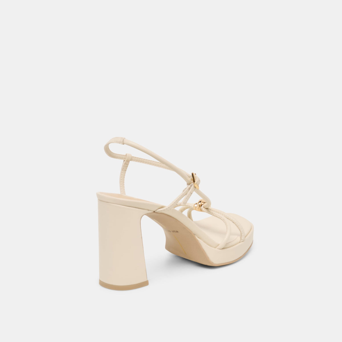 Dolce Vita SHOES | Odete Creme Leather Heels
