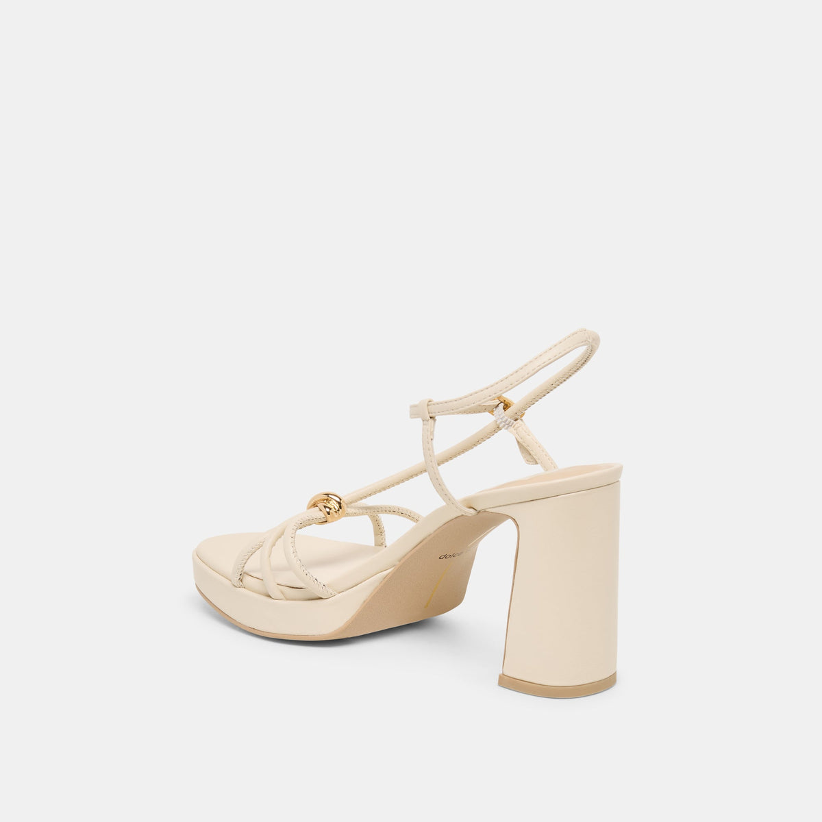 Dolce Vita SHOES | Odete Creme Leather Heels