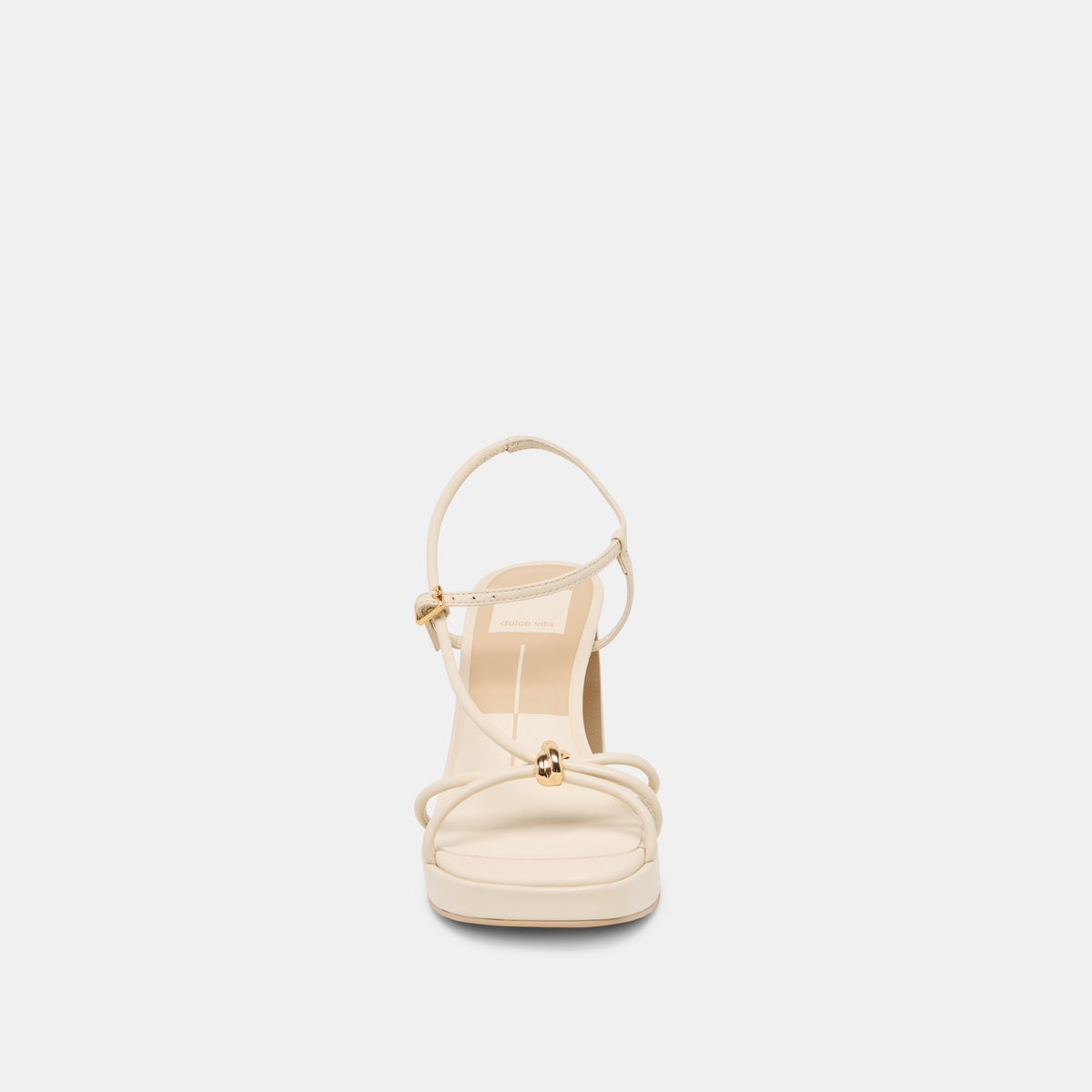 Dolce Vita SHOES | Odete Creme Leather Heels