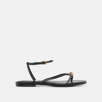 Dolce Vita SHOES | Kenley Black Leather Sandals