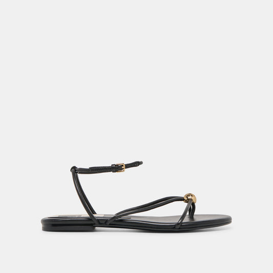 Dolce Vita SHOES | Kenley Black Leather Sandals