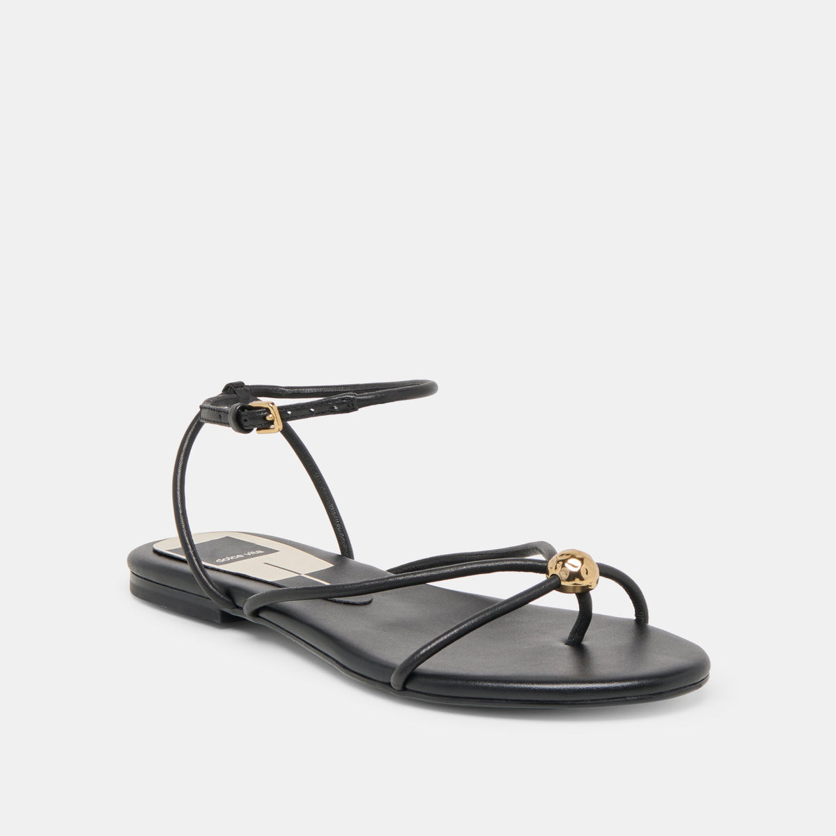 Dolce Vita SHOES | Kenley Black Leather Sandals