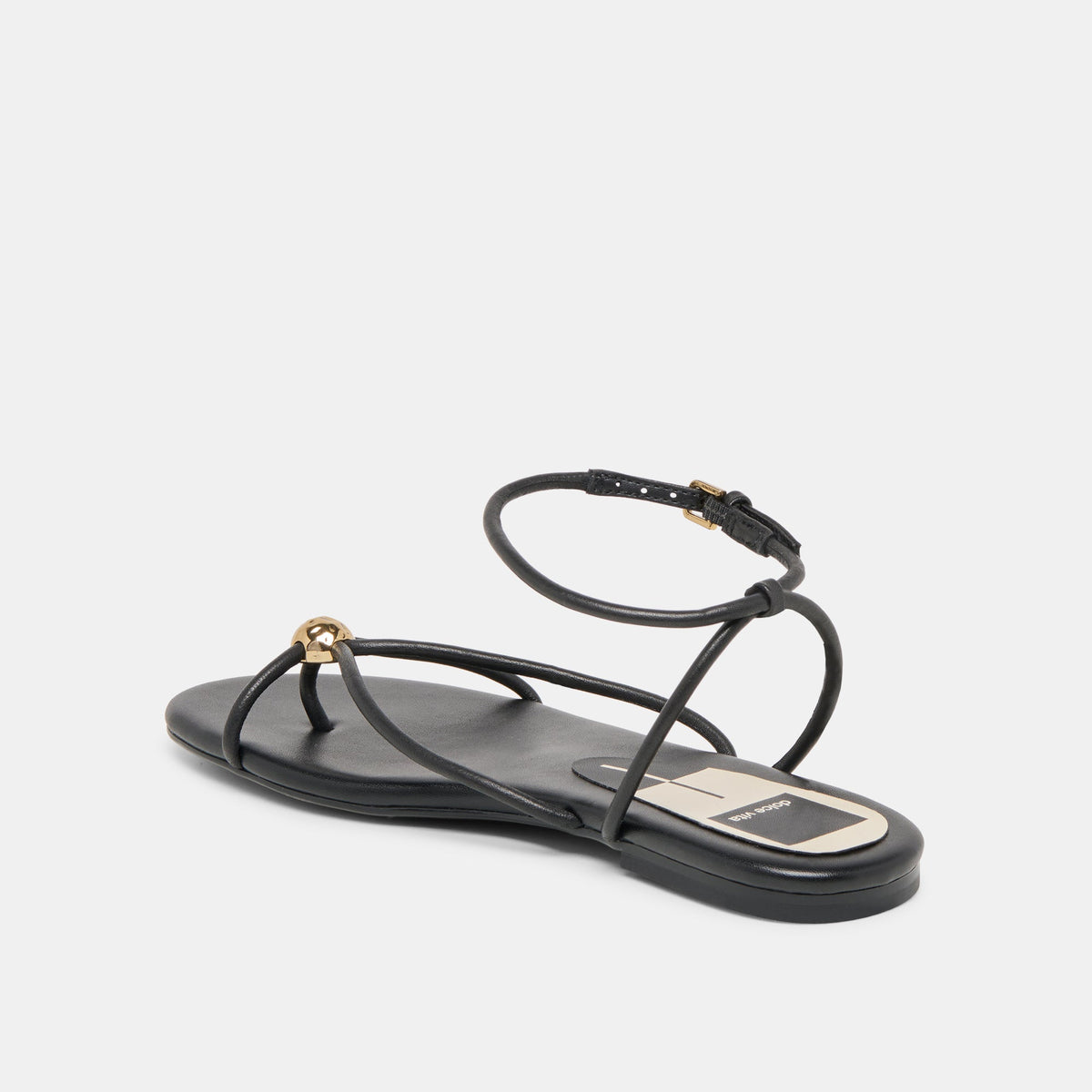 Dolce Vita SHOES | Kenley Black Leather Sandals