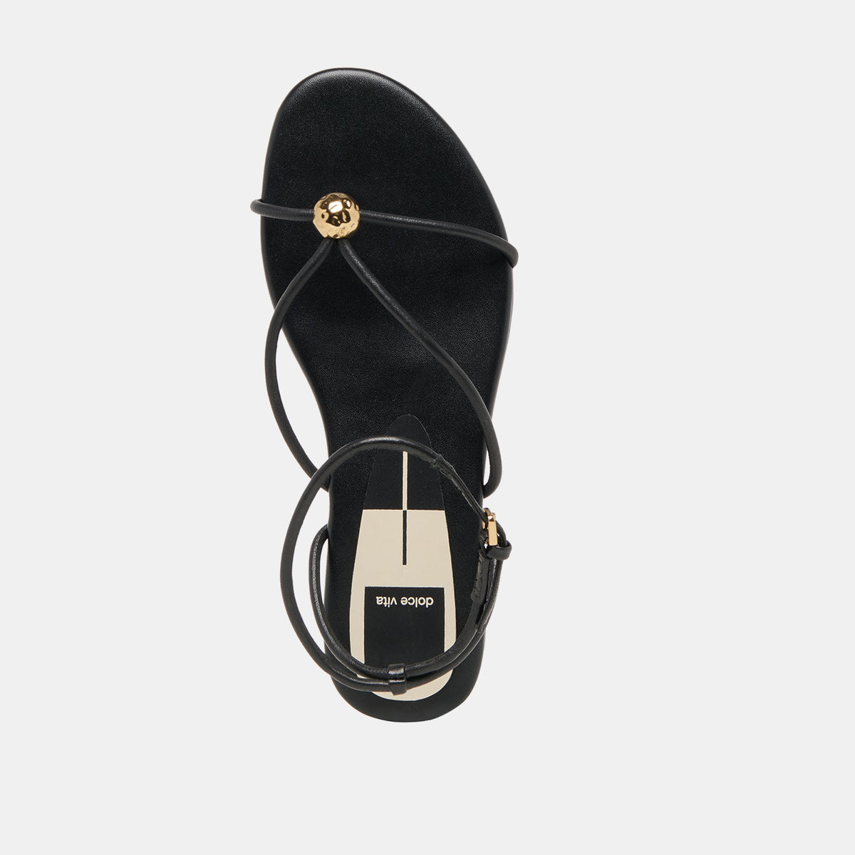 Dolce Vita SHOES | Kenley Black Leather Sandals