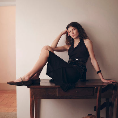 Dolce Vita SHOES | Reyes Dk Brown Suede Ballet Flats