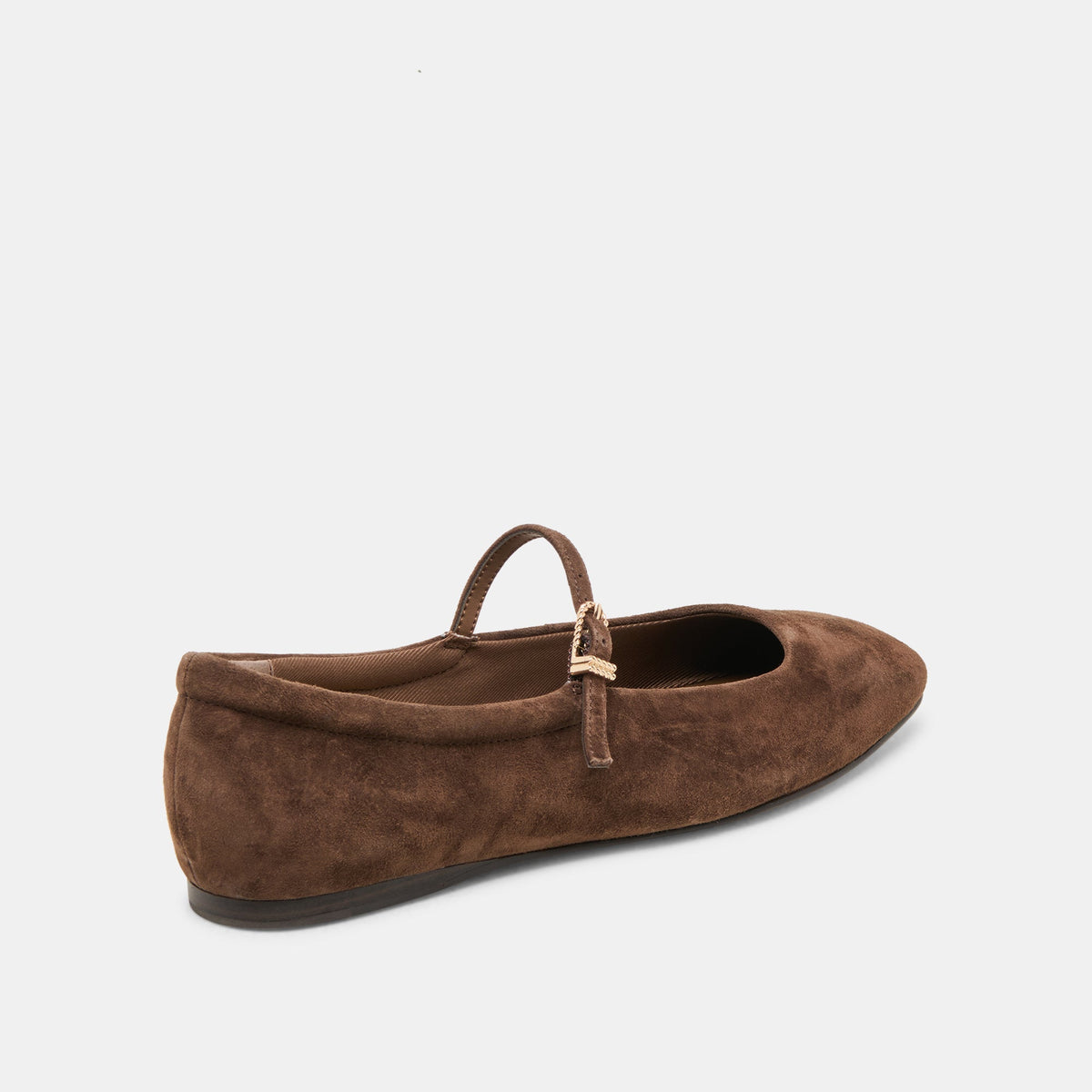 Dolce Vita SHOES | Reyes Dk Brown Suede Ballet Flats