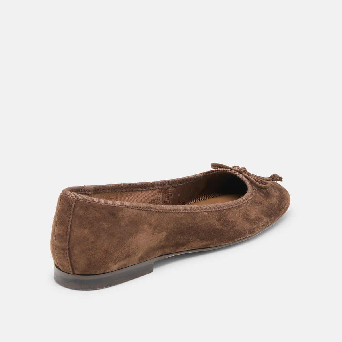 Dolce Vita SHOES | Ritla Dk Brown Suede Ballet Flats