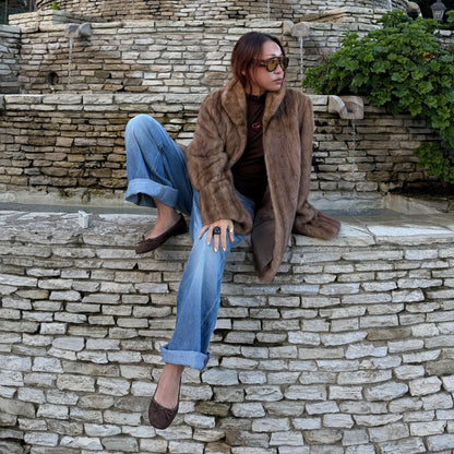 Dolce Vita SHOES | Ritla Dk Brown Suede Ballet Flats