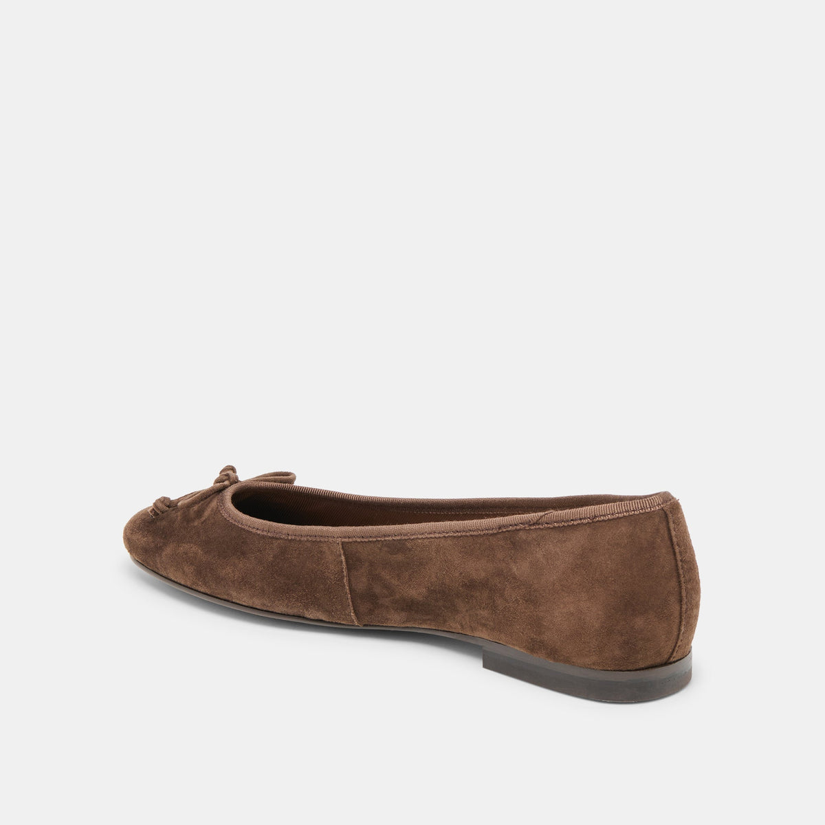 Dolce Vita SHOES | Ritla Dk Brown Suede Ballet Flats