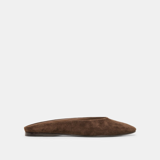 Dolce Vita SHOES | Eila Dk Brown Suede Flats