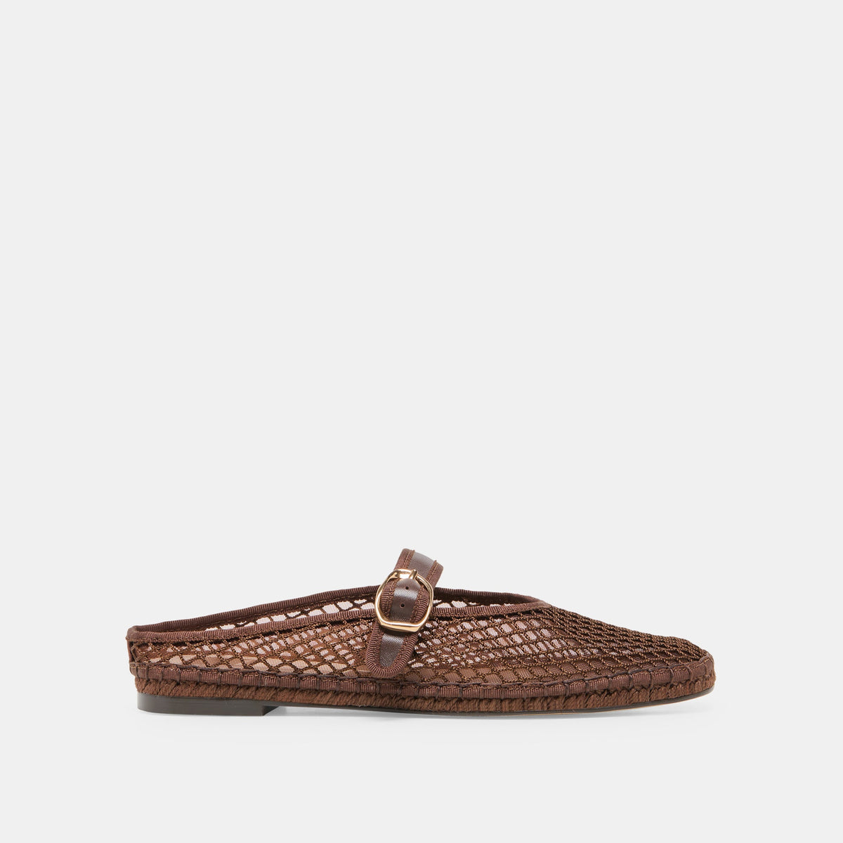 Dolce Vita SHOES | Milie Chocolate Woven Mesh Flats