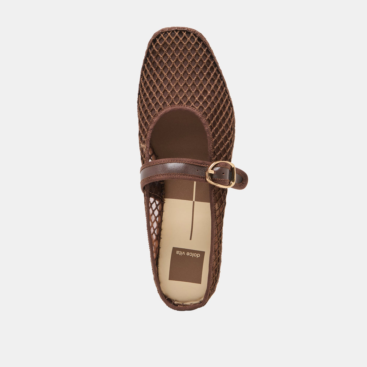 Dolce Vita SHOES | Milie Chocolate Woven Mesh Flats