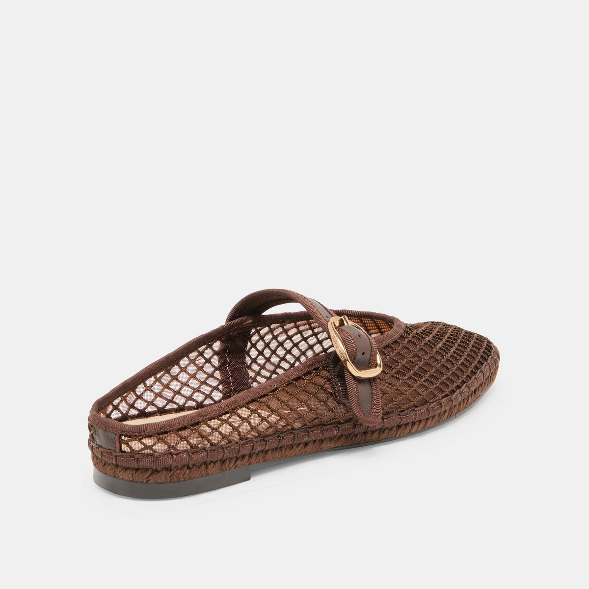 Dolce Vita SHOES | Milie Chocolate Woven Mesh Flats