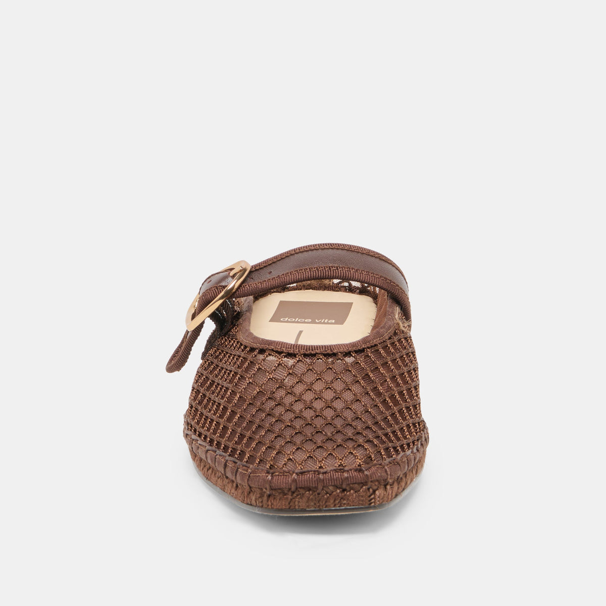 Dolce Vita SHOES | Milie Chocolate Woven Mesh Flats