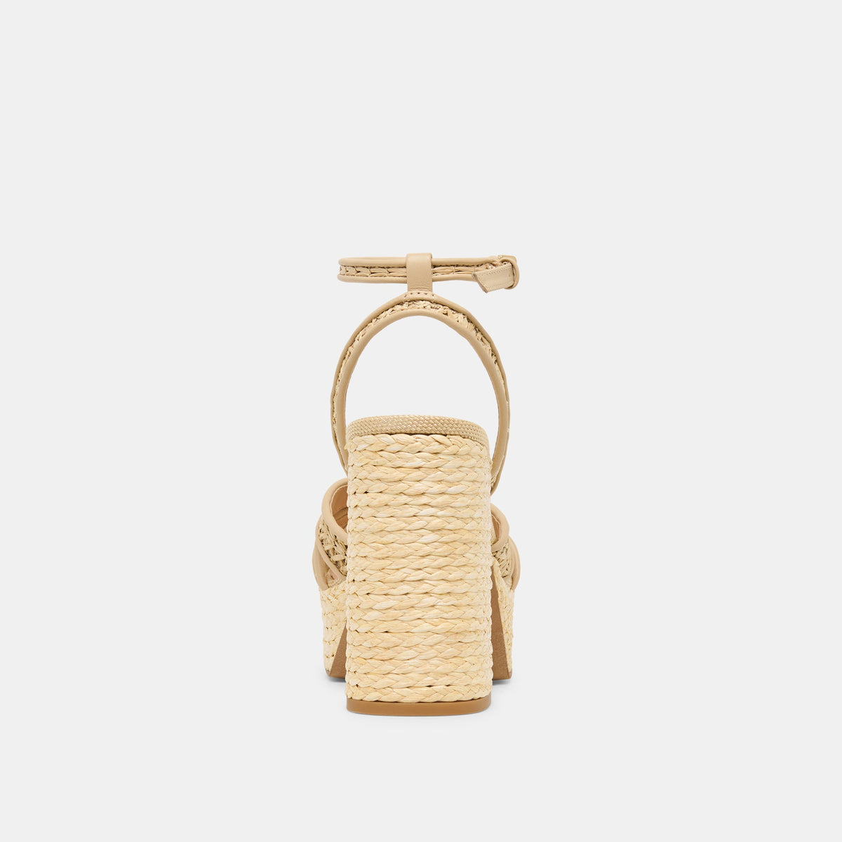 Dolce Vita SHOES | Danila Lt Natural Cross Hatch Raffia Heels