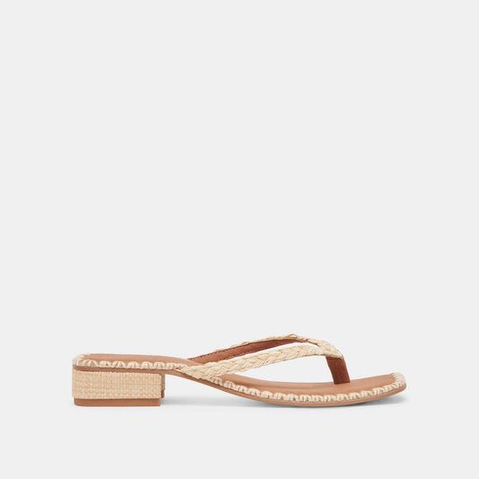 Dolce Vita SHOES | BARTY SANDALS LT NATURAL RAFFIA
 – Dolce Vita